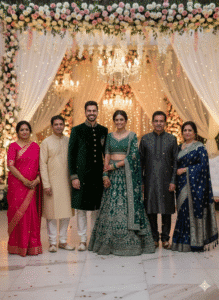 Reception Night picture with family