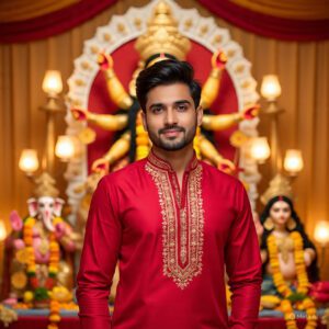 Khan dress for pujas