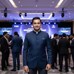 wear nehu jacket at Corporate function