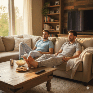 Cozy Living Room Scene