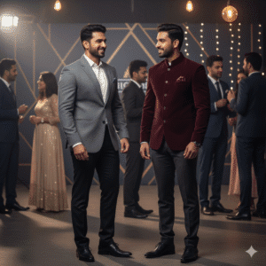 nehru jacket at Office Party