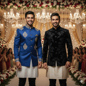 nehru jacket at Reception