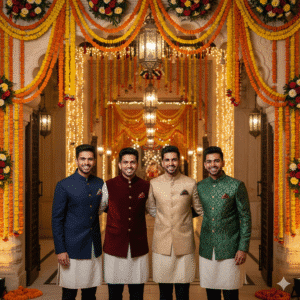 Nehru jacket at wedding