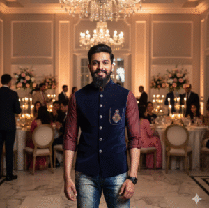 modi coat for Evening gatherings