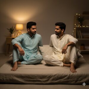 wear patiyala pyjama at bed